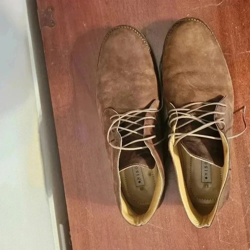 Nisolo Men's Leather Chavito Chukka Boot Size 11 - Picture 5 of 12